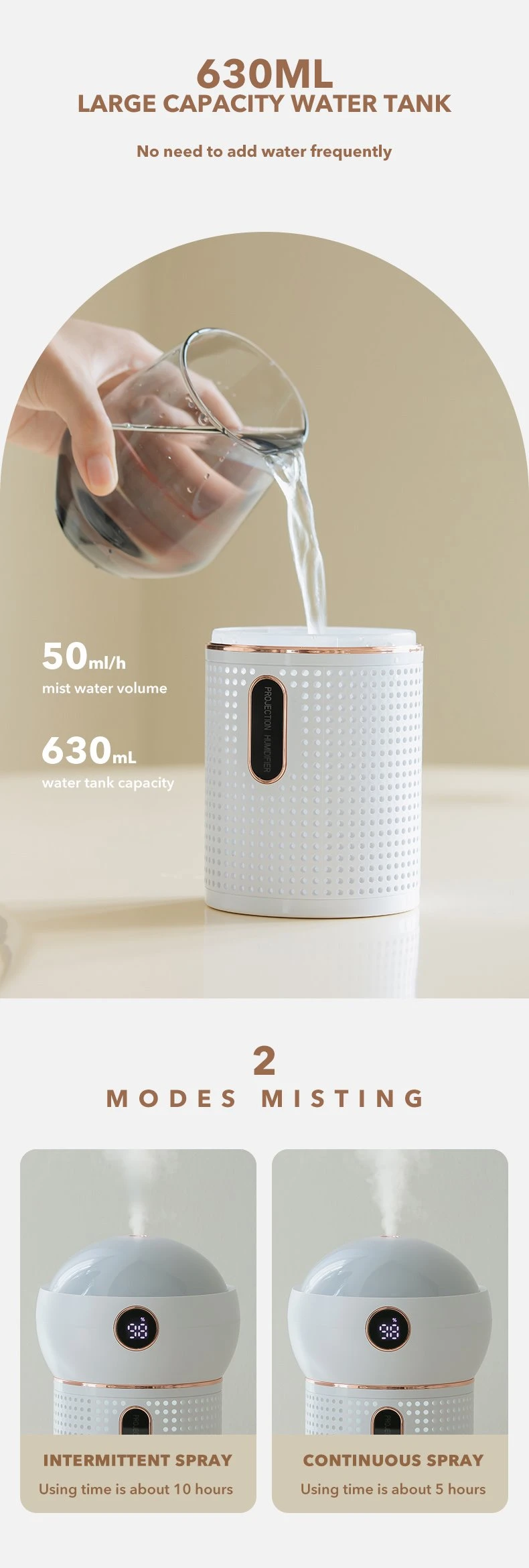 home ultrasonic humidifier 