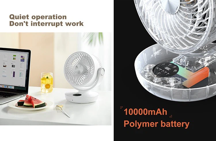 Personal air circulating fan