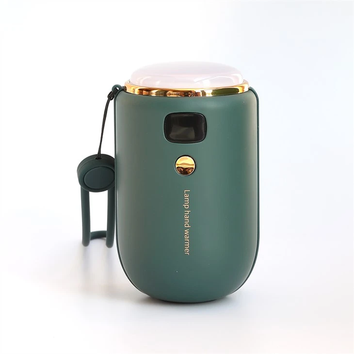 Green Electric Hand Warmer Power Bank