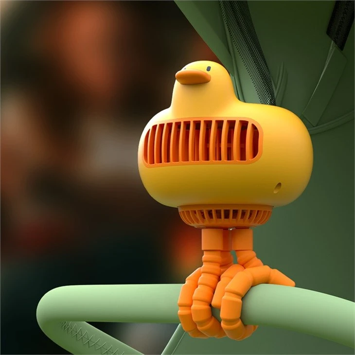 Battery operated mini fan